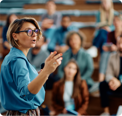 Sensibiliser, avec nos conférences